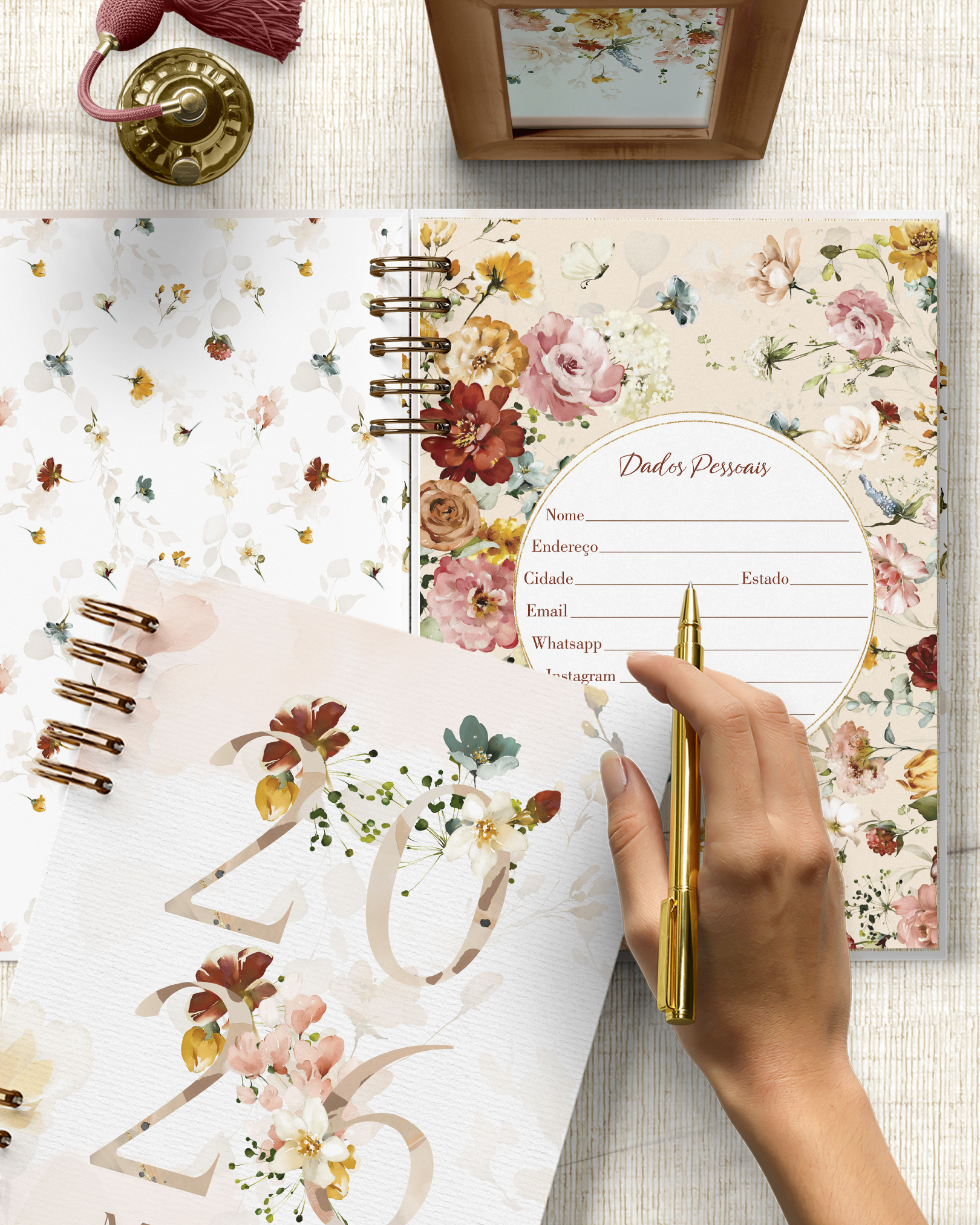Agenda Floral A5 - Imagem 4
